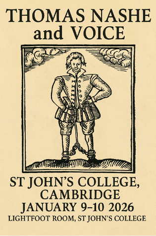 Poster for Nashe and Voice conference